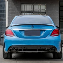 Πισινός Προφυλακτήρας Για Mercedes-Benz C-Class W205 Sedan 14-21 Amg C63s Facelift Look
