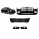 Body kit Για Mercedes-Benz GLE Coupe C167 2019-2023 GLE63s Amg Look Black Edition Με Μάσκα & Μπούκες Μαύρες