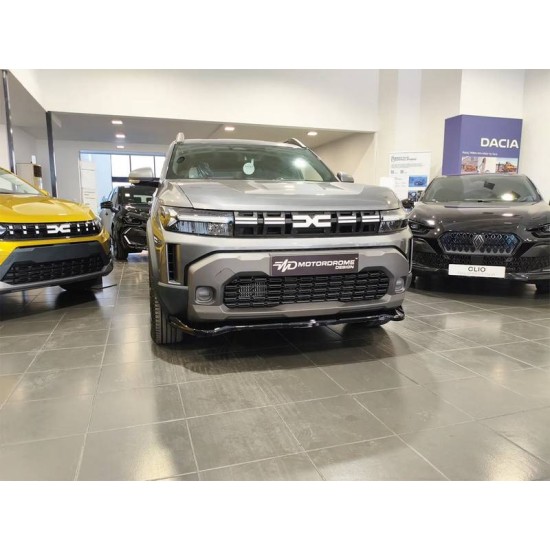 Μπροστινό Spoiler Για Dacia Duster Mk3 2024+ 4x4 / 4x2 Γυαλιστερό Μαύρο Από Abs Πλαστικό