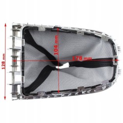 Φυσούνα Λεβιέ Ταχυτήτων Μαρκέ Για Opel Opel Astra J 09-15 Μαύρη Με Πλαίσιο Χρωμίου Φυσούνα Λεβιέ Ταχυτήτων Μαρκέ Για Opel Opel Astra J 09-15 Μαύρη Με Πλαίσιο Χρωμίου