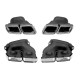 Μπούκες Εξάτμισης Για Mercedes-Benz E-Class W212 Facelift / S-Class W222 / CLS W218 Amg Look 2 Τεμάχια