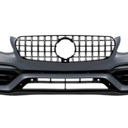 Body Kit Για Mercedes-Benz GLC Coupe C253 2015-2019 GLC63Amg Look Με Προφυλακτήρες, Μάσκα, Μπούκες, Προεκτάσεις Φτερών
