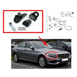 Βάσεις Επισκευής Δεξιού Φαναριού Για Mercedes-Benz C-Class W205 14-21