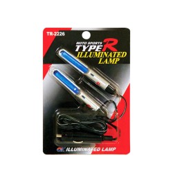 Διακοσμητικός Φωτισμός Led Λαμπάκια Ρυθμιζόμενα TR-2226 Μπλε 2 Τεμάχια Διακοσμητικός Φωτισμός Led Λαμπάκια Ρυθμιζόμενα TR-2226 Μπλε 2 Τεμάχια