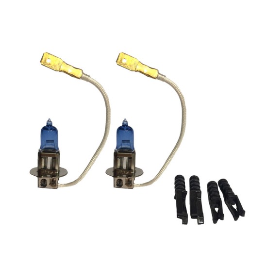 Λάμπες Αλογόνου H3 12V 55w Superwhite Type-R TR-9102W 2 Τεμάχια