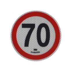 Αυτοκόλλητο Αντανακλαστικό Με Όριο Ταχύτητας "70" 3M 15cm ΣΠ 501 1 Τεμάχιο Αυτοκόλλητο Αντανακλαστικό Με Όριο Ταχύτητας "70" 3M 15cm ΣΠ 501 1 Τεμάχιο