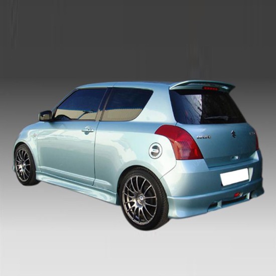 Spoiler Πίσω Προφυλακτήρα Για Suzuki Swift 05-10 Από Abs Πλαστικό 1 Τεμάχιο