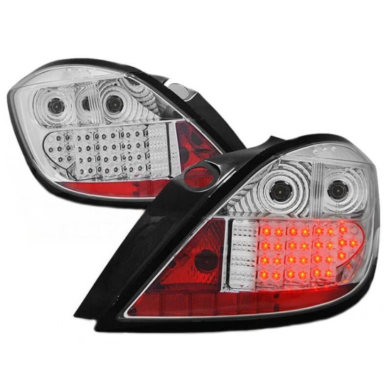 Πισινά Φανάρια Set Για Opel Astra H 04-09 5D Led Χρωμίου Sonar