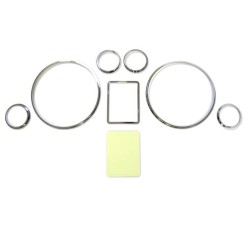Δαχτυλίδια Καντράν Για Audi A3 8L 96-03, A4 B5 94-01, A6 C5 97-04 Χρώμιο Δαχτυλίδια Καντράν Για Audi A3 8L 96-03, A4 B5 94-01, A6 C5 97-04 Χρώμιο
