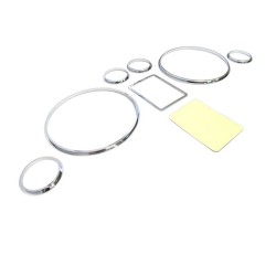 Δαχτυλίδια Καντράν Για Audi A3 8L 96-03, A4 B5 94-01, A6 C5 97-04 Χρώμιο Δαχτυλίδια Καντράν Για Audi A3 8L 96-03, A4 B5 94-01, A6 C5 97-04 Χρώμιο