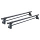 Μπάρες Οροφής Σιδερένιες CRUZ Cargo Spro-120cm 922-424 Σετ Με Πόδια Για Nissan Navara D40 05-15 Διπλοκάμπινο 2 Τεμάχια