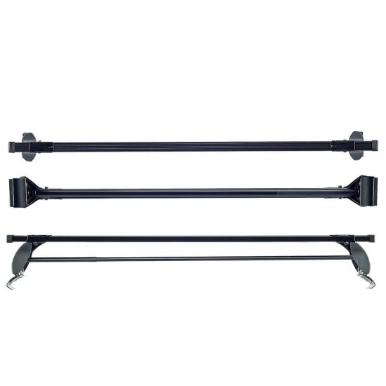Μπάρες Οροφής Σιδερένιες CRUZ Cargo Spro-120cm 922-424 Σετ Με Πόδια Για Nissan Navara D40 05-15 Διπλοκάμπινο 2 Τεμάχια