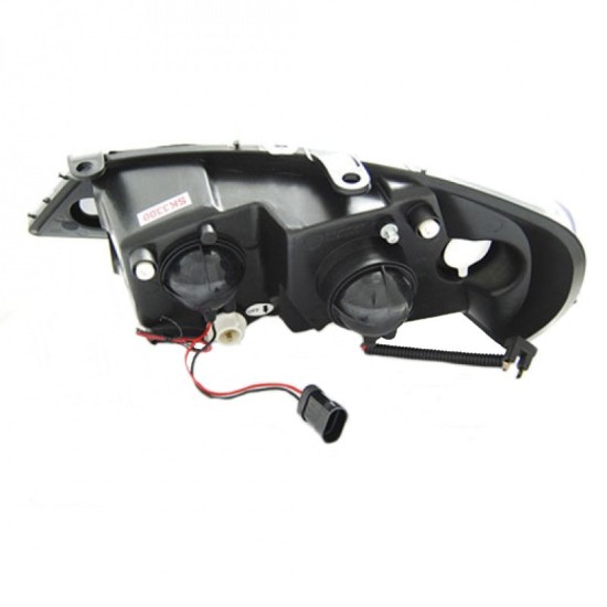 Μπροστινά Φανάρια Set Για Opel Astra G 97-04 ccfl Angel Eyes Χρωμίου H1/H1 Sonar