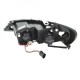 Μπροστινά Φανάρια Set Για Opel Astra G 97-04 ccfl Angel Eyes Χρωμίου H1/H1 Sonar
