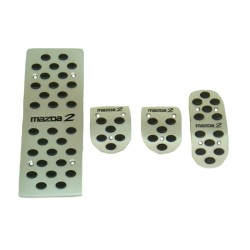 Πεντάλ Αλουμινίου Και Footrest Για Mazda 2 Σετ 4 Τεμάχια