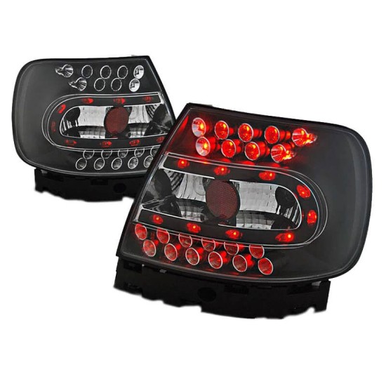 Πισινά Φανάρια Set Για Audi A4 B5 94-00 Led Μαύρα LH Group