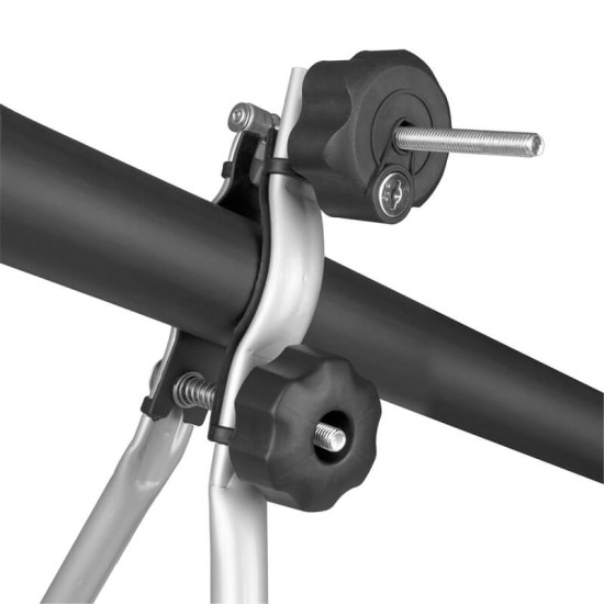Μπάρα / Βάση Ποδηλάτου Οροφής Menabo Huggy Lock Σιδερένια Γκρι Για 1 Ποδήλατο