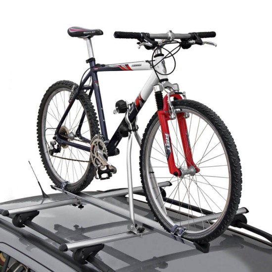 Μπάρα / Βάση Ποδηλάτου Οροφής Menabo Huggy Lock Σιδερένια Γκρι Για 1 Ποδήλατο