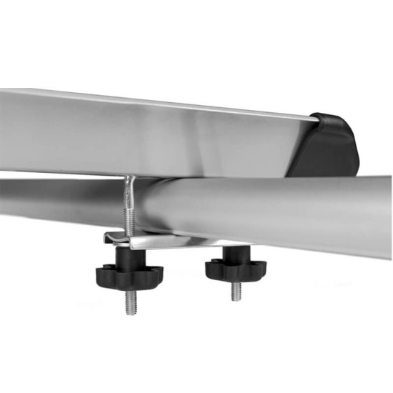 Μπάρα / Βάση Ποδηλάτου Οροφής Menabo Huggy Lock Σιδερένια Γκρι Για 1 Ποδήλατο
