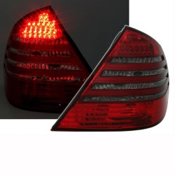 Πισινά Φανάρια Set Για Mercede-Benz E-Class W211 02-06 Led Κόκκινο/Φιμέ Eagle Eyes