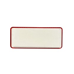 Αντανακλαστικό Αυτοκόλλητο 105mm x 55mm Proplast Κόκκινο 26104102 1 Τεμάχιο