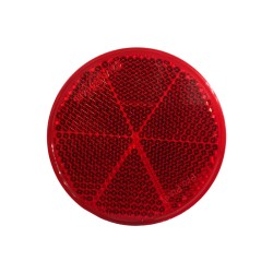 Αντανακλαστικό Αυτοκόλλητο Στρόγγυλο 60mm Proplast Κόκκινο 26101102 1 Τεμάχιο