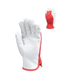 Γάντια Εργασίας Pvc Με Μανσέτα No10 - XL Ασπρο/Κόκκινο 2 Τεμάχια