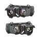 Μπροστινά Φανάρια Set Για Bmw 3 E36 90-99 Sedan / Compact / Touring Angel Eyes Χρωμίου H7/H7 Depo
