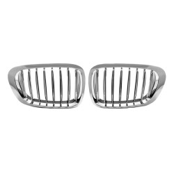 Καρδιές Μάσκας Για Bmw 3 E46 99-03 Coupe/Cabrio Χρωμίου 2 Τεμάχια Καρδιές Μάσκας Για Bmw 3 E46 99-03 Coupe/Cabrio Χρωμίου 2 Τεμάχια