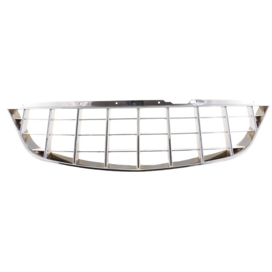 Μάσκα Για Opel Corsa D 06-11 Χωρίς Σήμα Με Κάθετες Γραμμές Χρωμίου 1 Τεμάχιο