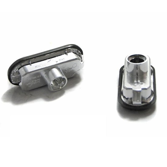 Πλαϊνά Φλας Φτερού Για Ford Fiesta 02-08 / Focus 04-08 / C-Max 03-09 Smoke 2 Τεμάχια