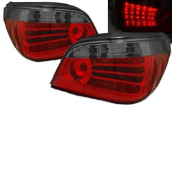 Πισινά Φανάρια Set Για Bmw 5 E60 03-07 Led Κόκκινο/Φιμέ Eagle Eyes
