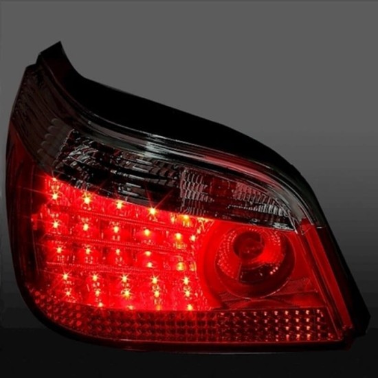 Πισινά Φανάρια Set Για Bmw 5 E60 03-07 Led Κόκκινο/Φιμέ Eagle Eyes