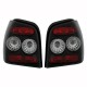 Πισινά Φανάρια Set Για Vw Polo 6N 94-99 Μαύρα Depo