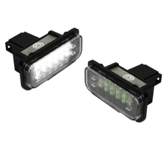 Led Φαναράκια Πινακίδας Για Mercedes-Benz E-Class W211, CLK W209, CLS W219, SLK R171, C-Class W203 Caravan Ζευγάρι 2 Τεμάχια