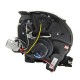 Μπροστινά Φανάρια Set Για Fiat 500 07-15 Angel Eyes & Led H1 Μαύρα Με Μοτέρ JunYan