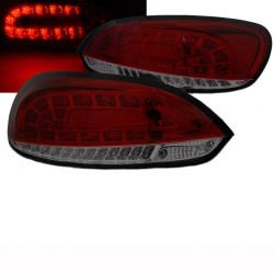 Πισινά Φανάρια Set Για Vw Scirocco 08-14 Led Κόκκινο/Φιμέ Sonar