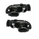 Μπροστινά Φανάρια Set Για Alfa Romeo 156 97-03 Μαύρα H7/H7 Depo