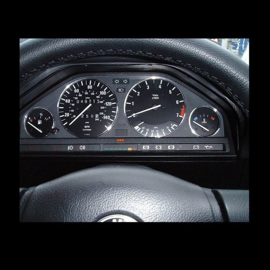 Δαχτυλίδια Καντράν Για Bmw 3 E30 83-90 Χρώμιο