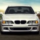 Μπροστινά Φανάρια Set Για Bmw 5 E39 95-03 3D Angel Eyes & Led Φλας Μαύρα H7/H1 Manual Reliable Auto Parts
