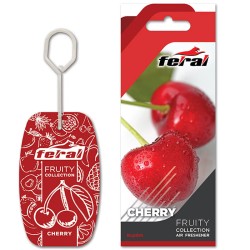 Αρωματικό Αυτοκινήτου Κρεμαστό Feral Fruity Collection Κεράσι Αρωματικό Αυτοκινήτου Κρεμαστό Feral Fruity Collection Κεράσι