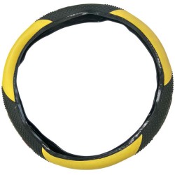 Κάλυμμα Τιμονιού Αυτοκινήτου Δερματίνη Type R Κίτρινο Medium 38cm Κάλυμμα Τιμονιού Αυτοκινήτου Δερματίνη Type R Κίτρινο Medium 38cm