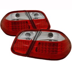 Πισινά Φανάρια Set Για Mercedes-Benz CLK W208 97-02 Led Κόκκινο/Crystal Eagle Eyes Πισινά Φανάρια Set Για Mercedes-Benz CLK W208 97-02 Led Κόκκινο/Crystal Eagle Eyes