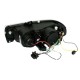 Μπροστινά Φανάρια Set Για Alfa Romeo 156 97-03 DRL Μαύρα H1/H1 Sonar