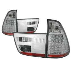 Πισινά Φανάρια Set Για Bmw X5 E53 99-03 Led Χρωμίου Sonar