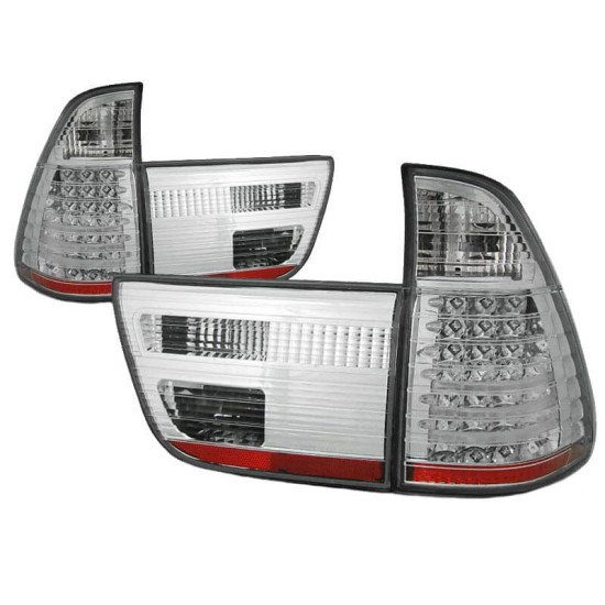 Πισινά Φανάρια Set Για Bmw X5 E53 99-03 Led Χρωμίου Sonar