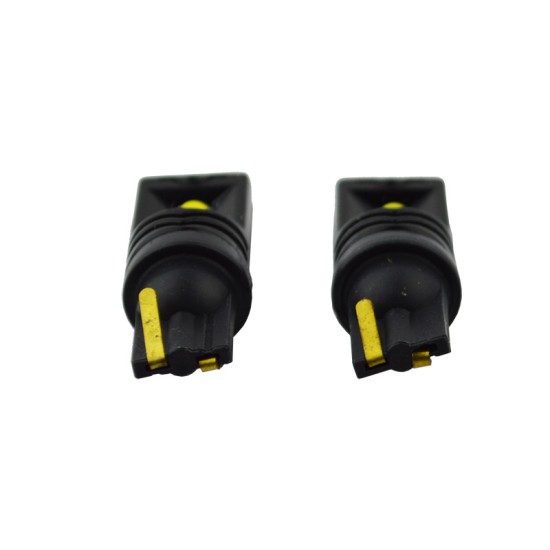 Λάμπες Led T10 12volt 2 Led Λευκό Canbus W5W Auto GS 600664 2 Τεμάχια