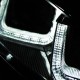 Μπροστινά Φανάρια Set Για Vw Golf VIΙ (7) 12-17 TRU DRL U-Type GTI Μαύρα H7/H1 Με Μοτέρ Sonar