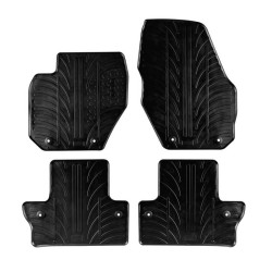 Πατάκια Αυτοκινήτου Gledring 0386 Volvo S60 & V60 2010- Μαύρο 4 Τεμάχια