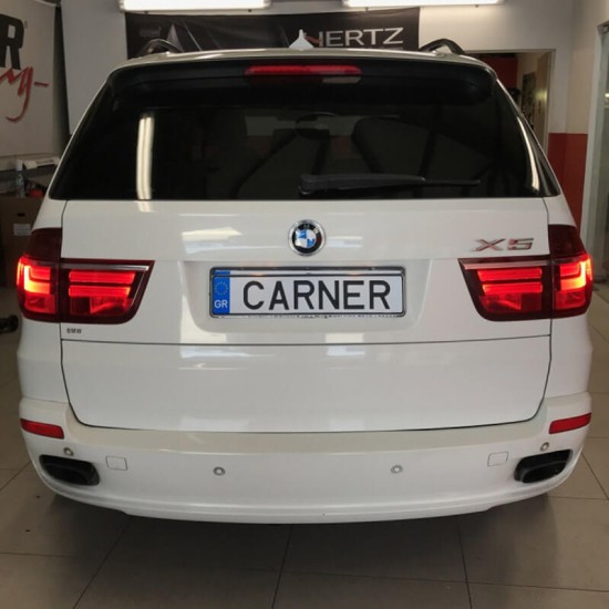 Πισινά Φανάρια Set Για Bmw X5 E70 07-10 Led Bar LCI Look Κόκκινο/Crystal Depo